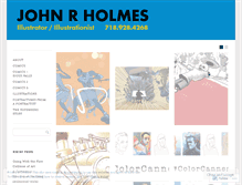 Tablet Screenshot of johnrholmes.com